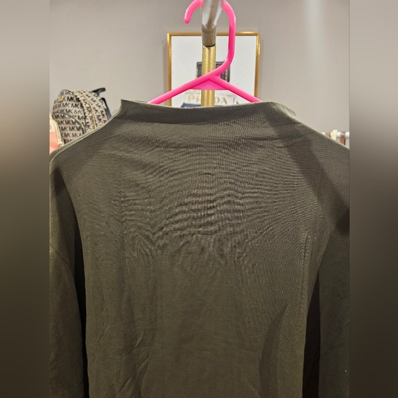 NWT Mockneck Boxy Pullover - Picture 3 of 5